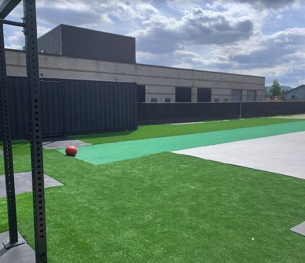 Active Life Conditioning Collingwood Back Area Training in the summer