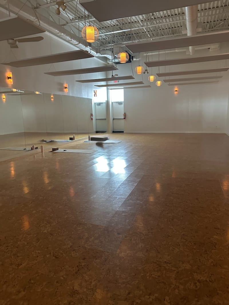 Elements yoga studio in southwest London ON ready for hot yoga.