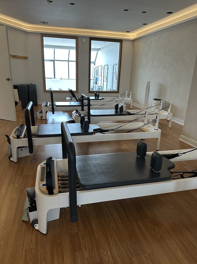 mindful pilates yorkville studio side