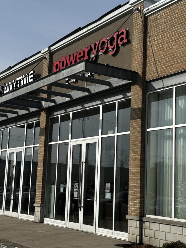 power yoga canada collingwood entrance
